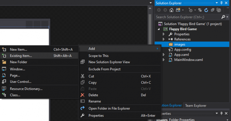 WPF C# Tutorial – Create a Flappy Bird Game in Visual Studio | Moo ICT ...